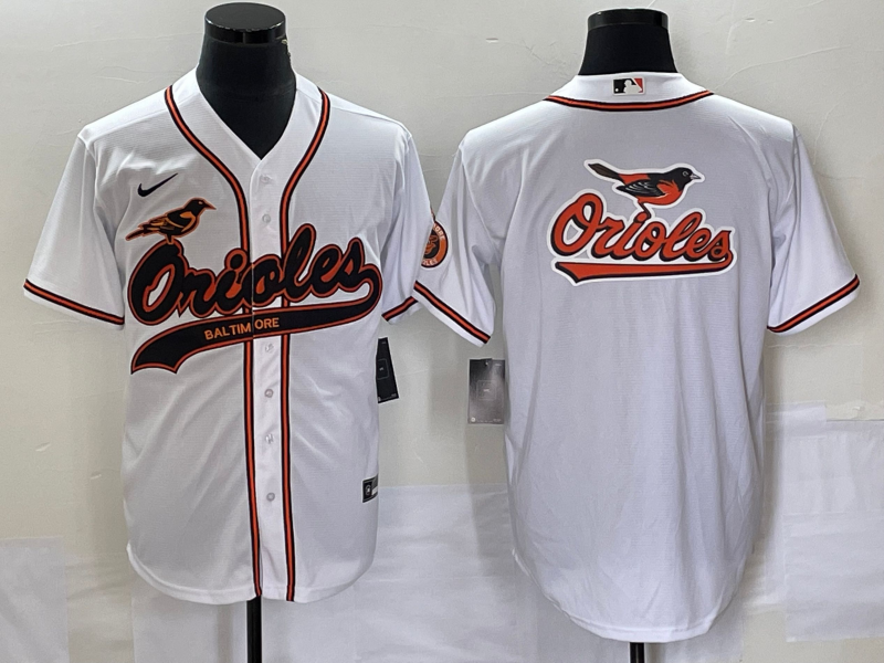 Men's Baltimore Orioles White Team Jersey Joint Edition